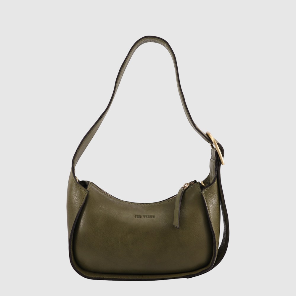 COLLAVINI - Petit sac à l'épaule en cuir - The Trend