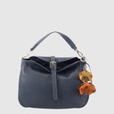 ALBINO – Soft leather handbag with decorative flap – The Trend