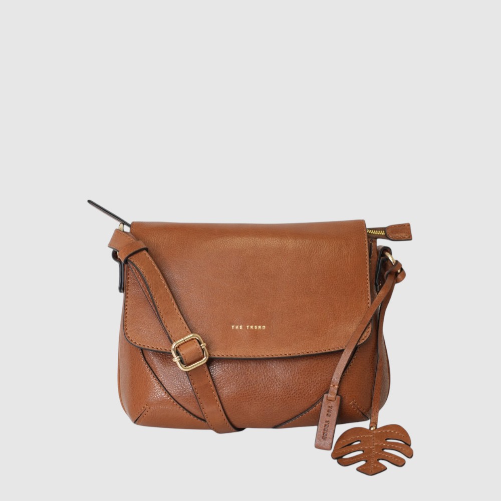 PIANTA - Handbag with leather flap - The Trend