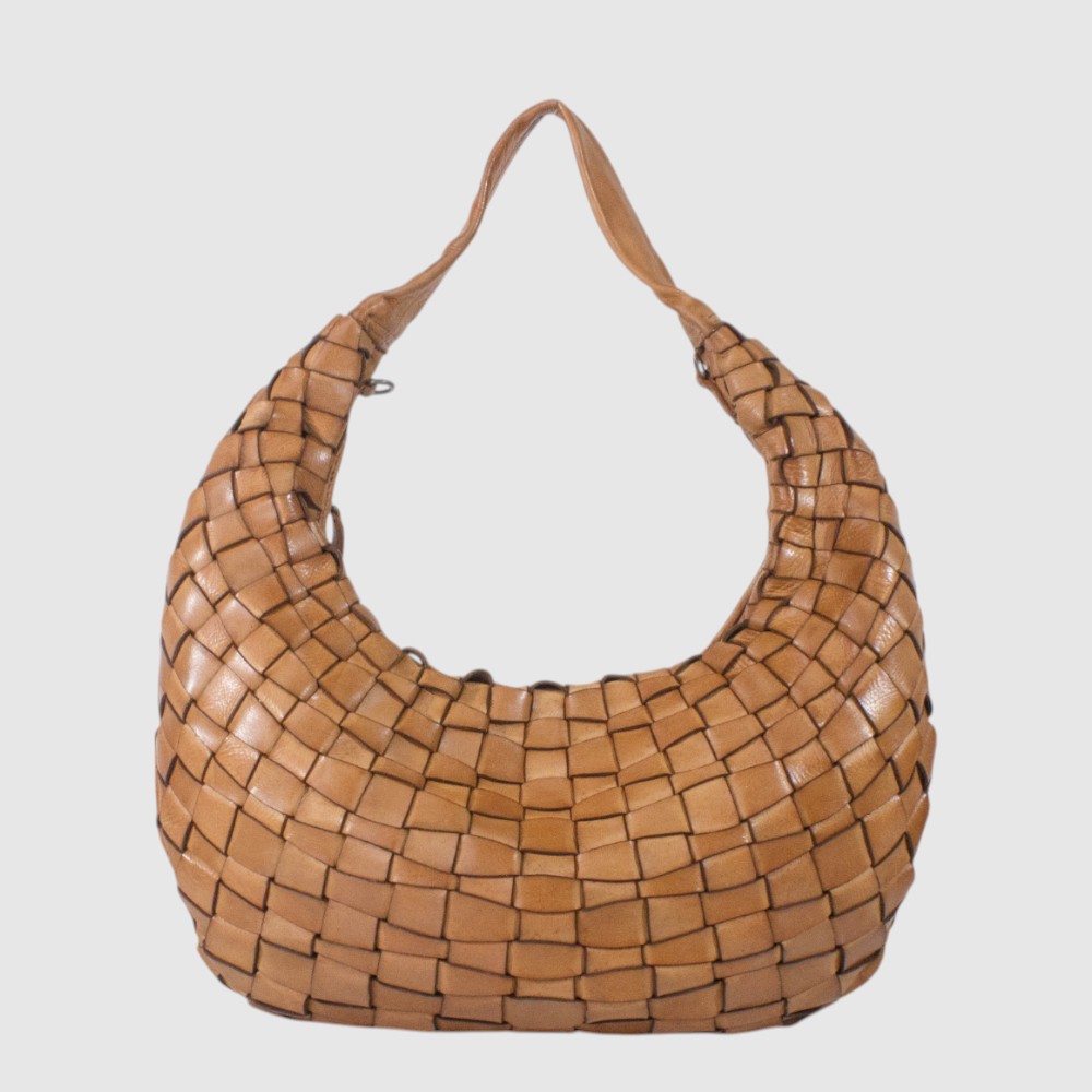 CAVALLOTTO - Grand sac à main en cuir tressé - The Trend