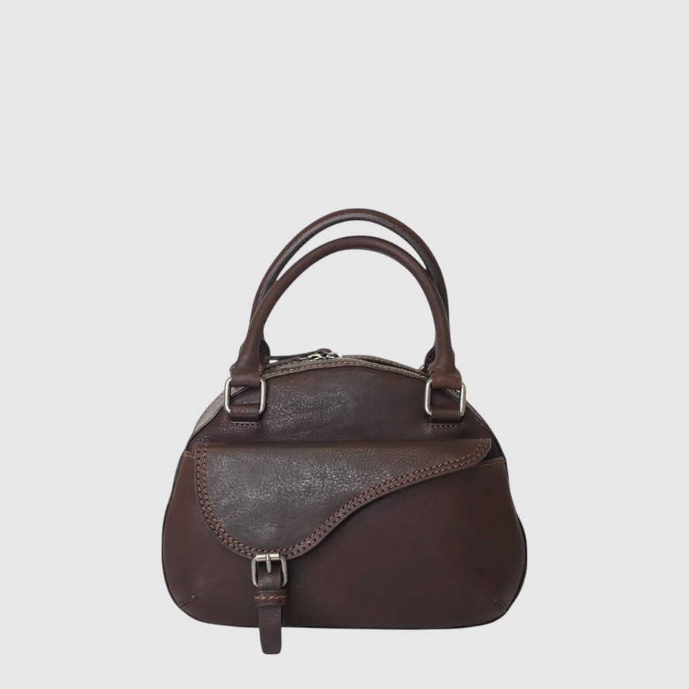 PROCELLANA - Leather Handbag - The Trend