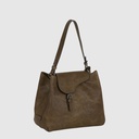 POLIGALA - Sac à main en cuir à double compartiments - The Trend