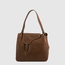 POLIGALA - Sac à main en cuir à double compartiments - The Trend