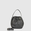 FRAGOLA - Leather drawstring handbag - The Trend