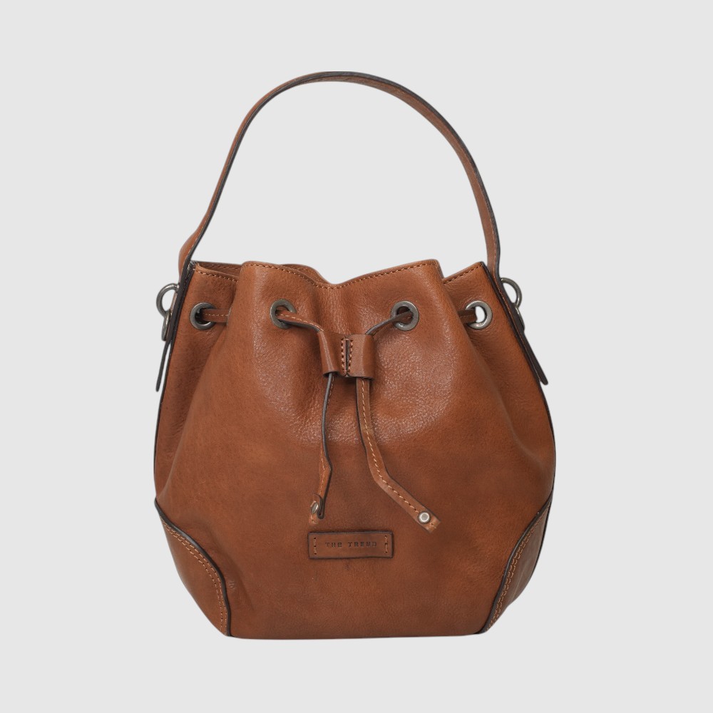 FRAGOLA - Sac à main en baluchon en cuir - The Trend