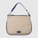 ANTONIOLO - Grand sac à main en cuir et canvas - The Trend