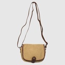 SCOTANO - Sac à main canevas et cuir – The Trend