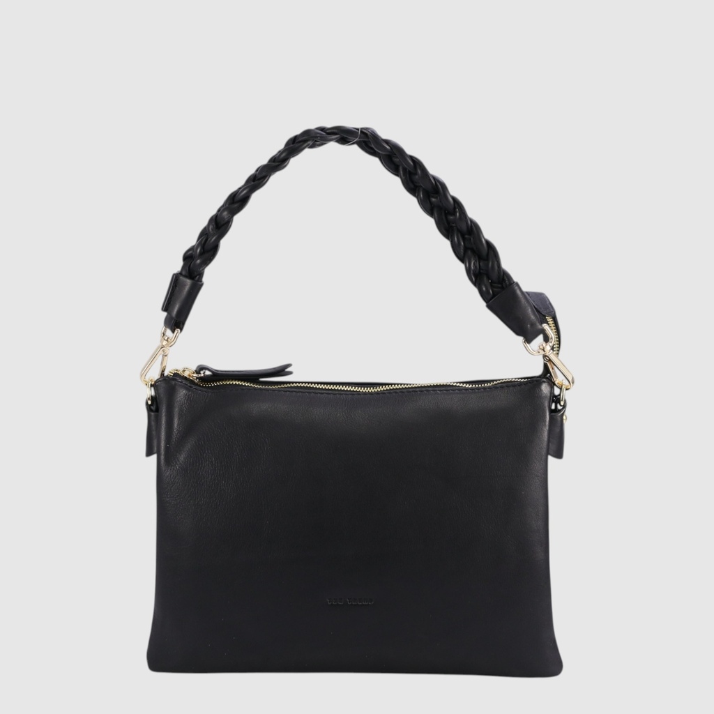 ELVIO - Sac à main à double compartiment et courroie tressée - The Trend
