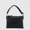 ELVIO - Handbag with double compartment and braided strap - The Trend