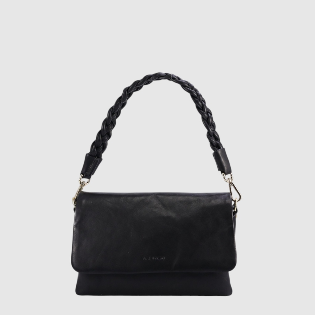 BRUNO - Sac à main à deux compartiments et courroie tressée - The Trend