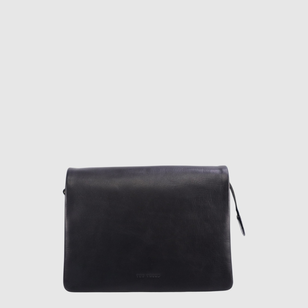 GERMANO - Sac à main en cuir à rabat et triple compartiments - The Trend