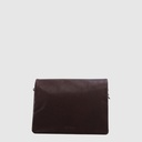 GERMANO - Sac à main en cuir à rabat et triple compartiments - The Trend