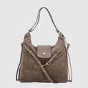 CASANOVA - Sac à main/dos convertible en suède - The Trend