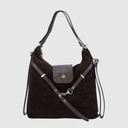 CASANOVA - Sac à main/dos convertible en suède - The Trend
