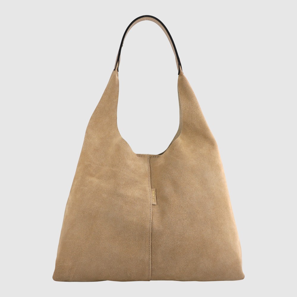 CAMPI - Sac fourre-tout à l'épaule en suède - The Trend