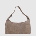 TENUTA - Sac à l'épaule en suède - The Trend