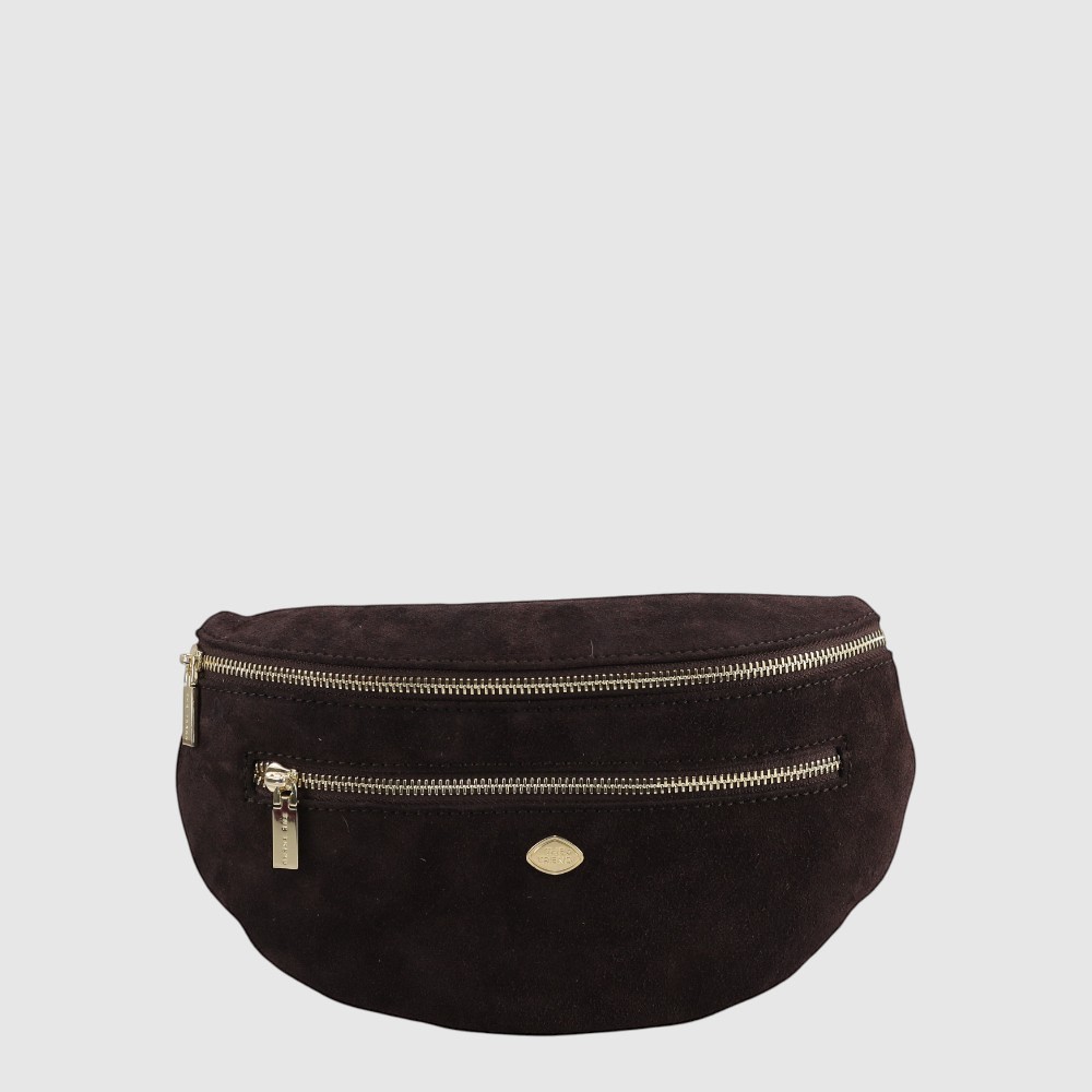 FABRIZIO - Sac de taille en suède - The Trend