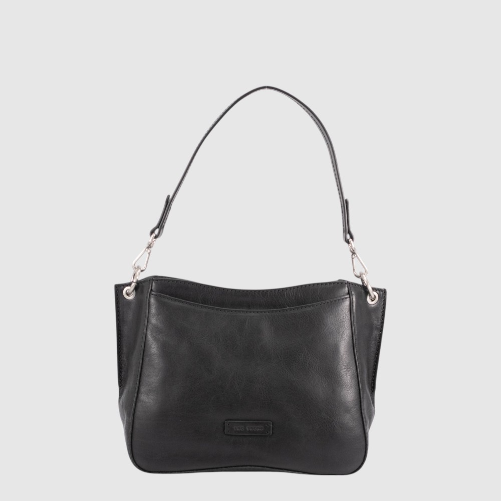 [155-914615-80] SPINO - Leather Handbag - The Trend (NOIR)