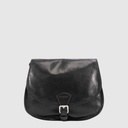 TROPEOLO - Sac à main en cuir avec rabat à 2 compartiments - The Trend