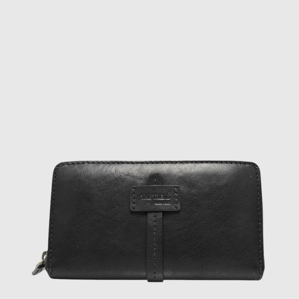 Long leather wallet with RFID protection – The Trend