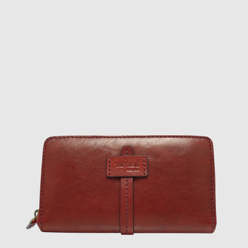 Portefeuille long en cuir avec protection RFID – The Trend
