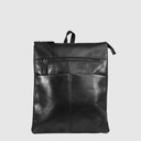 Sac à dos en cuir véritable à triple compartiment – H.U.N.T