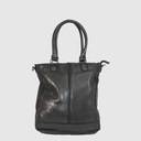 Large genuine leather tote bag with removable shoulder strap – H.U.N.T