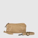 Petit sac en cuir convertible 3-en-1 – Bandoulière, ceinture ou poignet – H.U.N.T