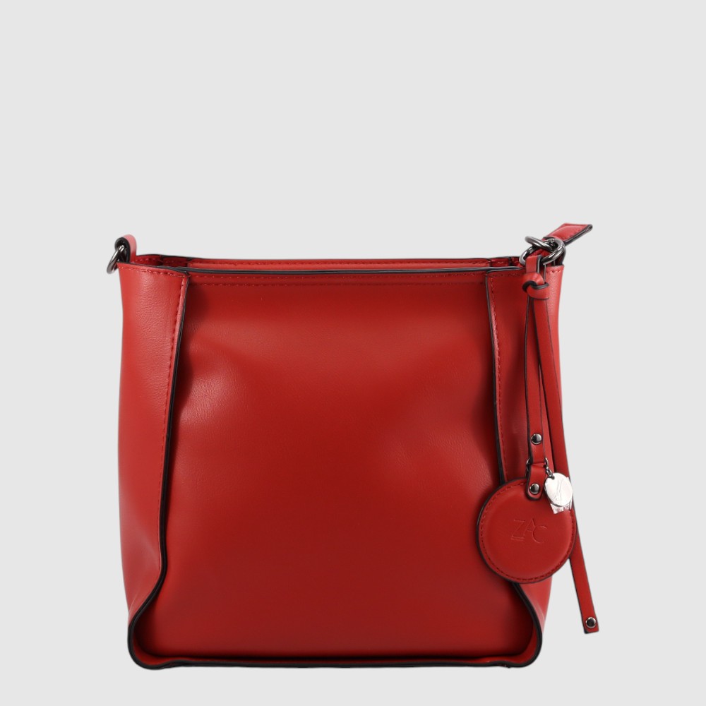 VIRGINIE - Vegan leather shoulder bag - ZAC