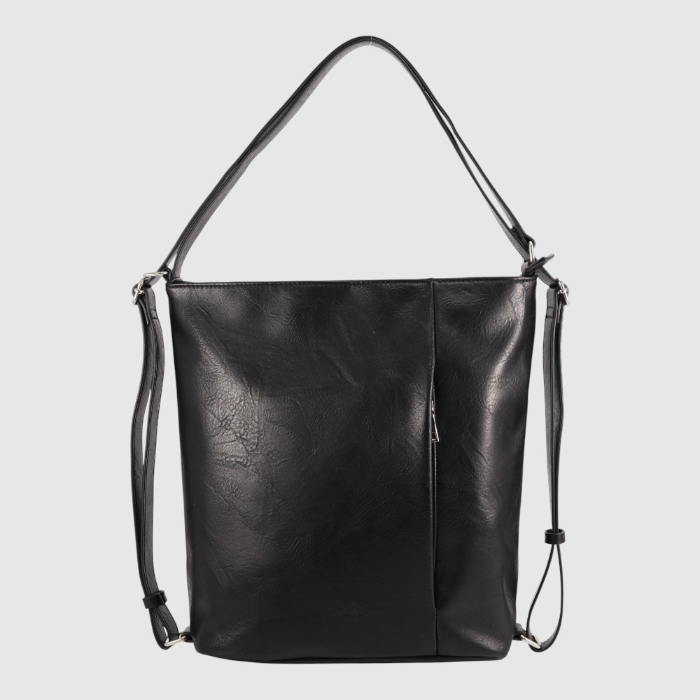SOPHIA - Sac à main/Sac à dos convertible en cuir végane - ZAC