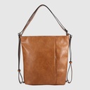 SOPHIA - Sac à main/Sac à dos convertible en cuir végane - ZAC