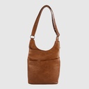 EDITH - Grand sac à bandoulière en cuir végane - ZAC