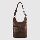 EDITH - Large vegan leather shoulder bag - ZAC