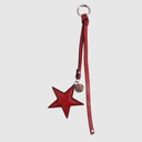 Breloque pour sac en forme d'étoile en cuir végane - ZAC