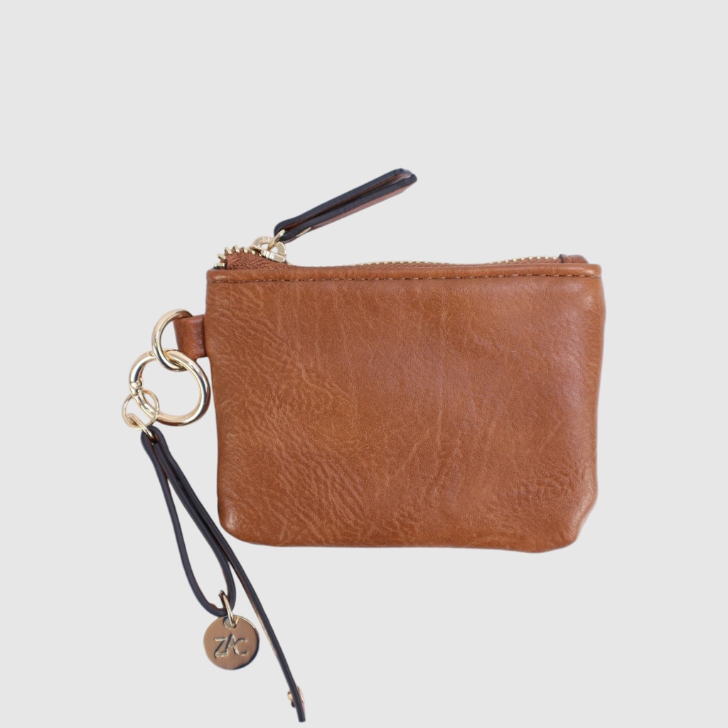 Vegan leather printed bag pouch - ZAC