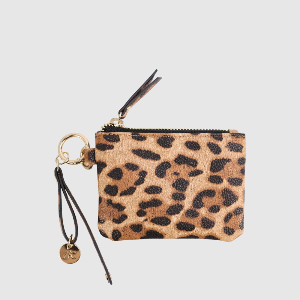 Vegan leather printed bag pouch - ZAC