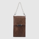 Pochette à cellulaire à bandoulière en cuir végane - ZAC