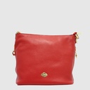 CARLA - Sac à main en cuir avec 2 bandoulières – The Trend