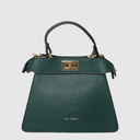 BASILISCO - Sac à main en cuir à poignée à double compartiments - The Trend