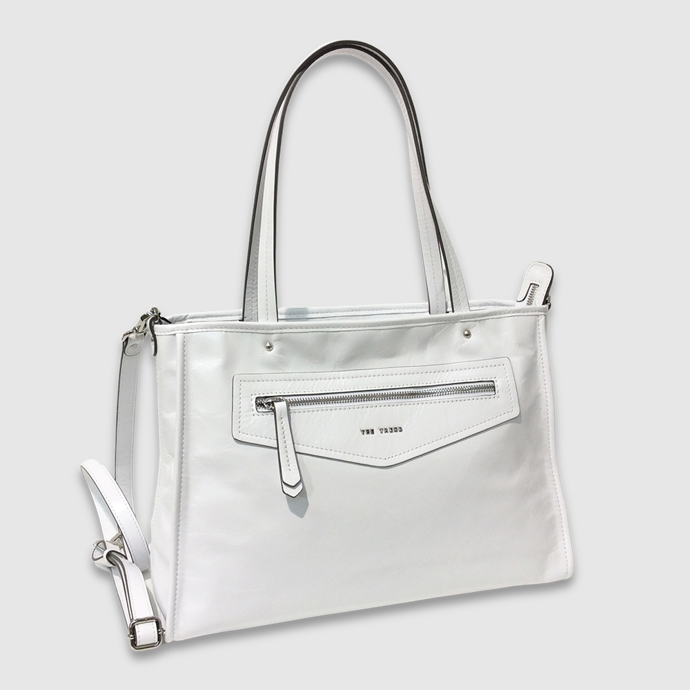 Sac à main en cuir lustré avec poignées - The Trend
