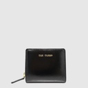 Portefeuille court en cuir lustré avec protection RFID – The Trend