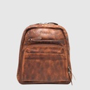 SAC A DOS GD OUVERT.CUIR LAVÉ