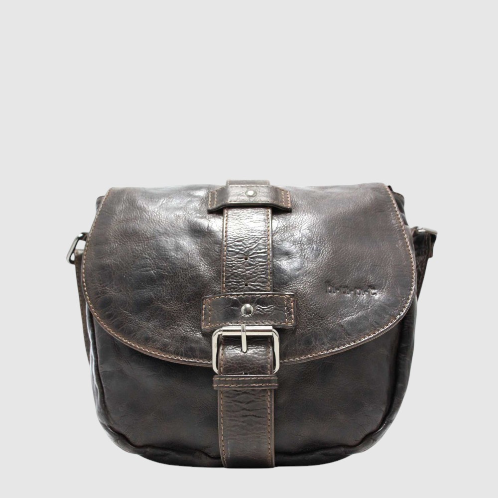 Sac à main en cuir à rabat – H.U.N.T