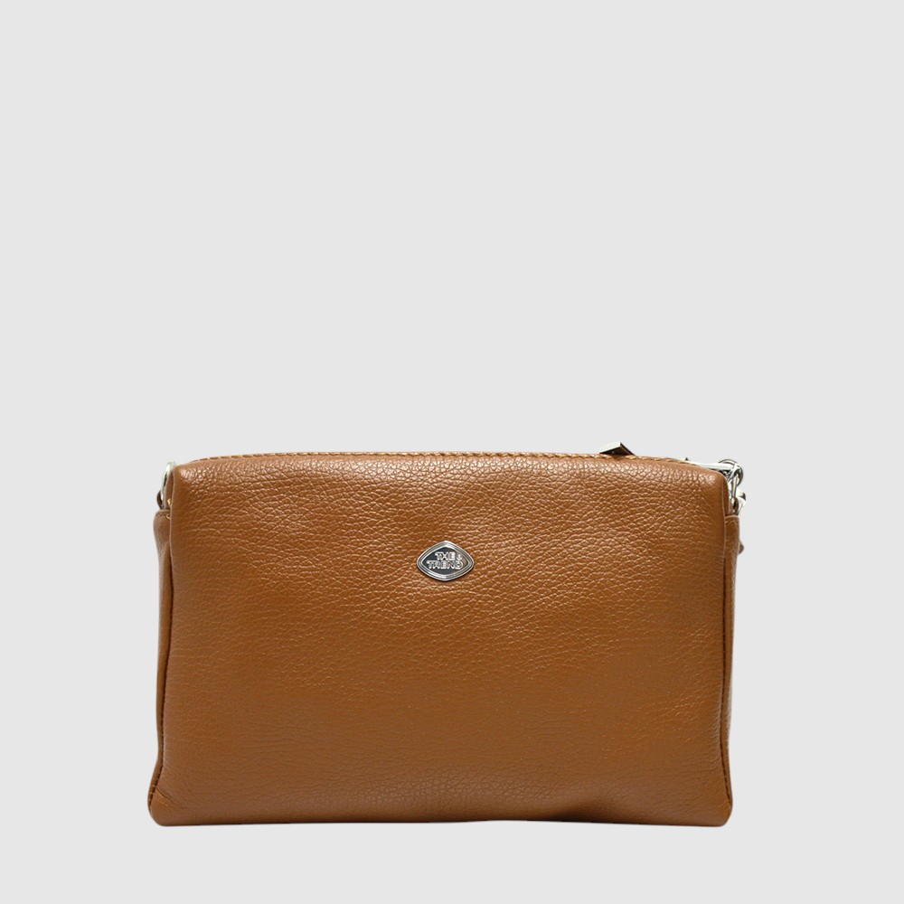 TERNI - Sac à main à 3 compartiments en cuir – The Trend