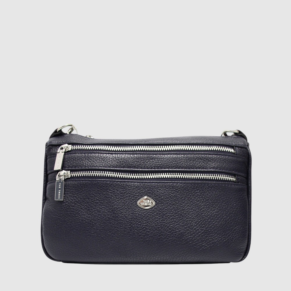COME - Sac à main en cuir avec 2 pochettes avant – The Trend