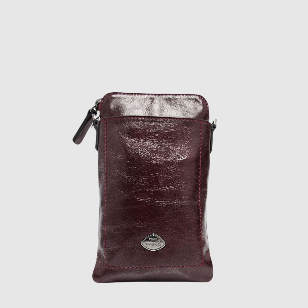 MONZA - Petit sac à main en cuir lustré – The Trend