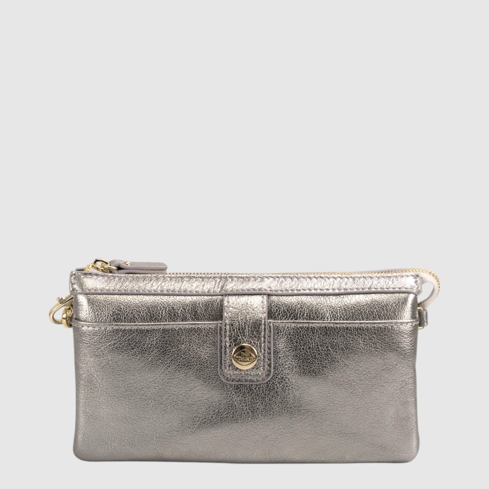 GIA - Triple Compartment Leather Handbag – The Trend
