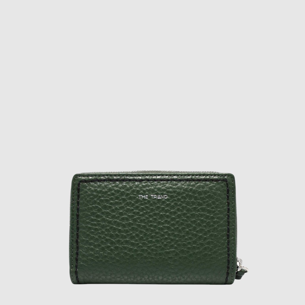 Portefeuille court RFID en cuir – The Trend