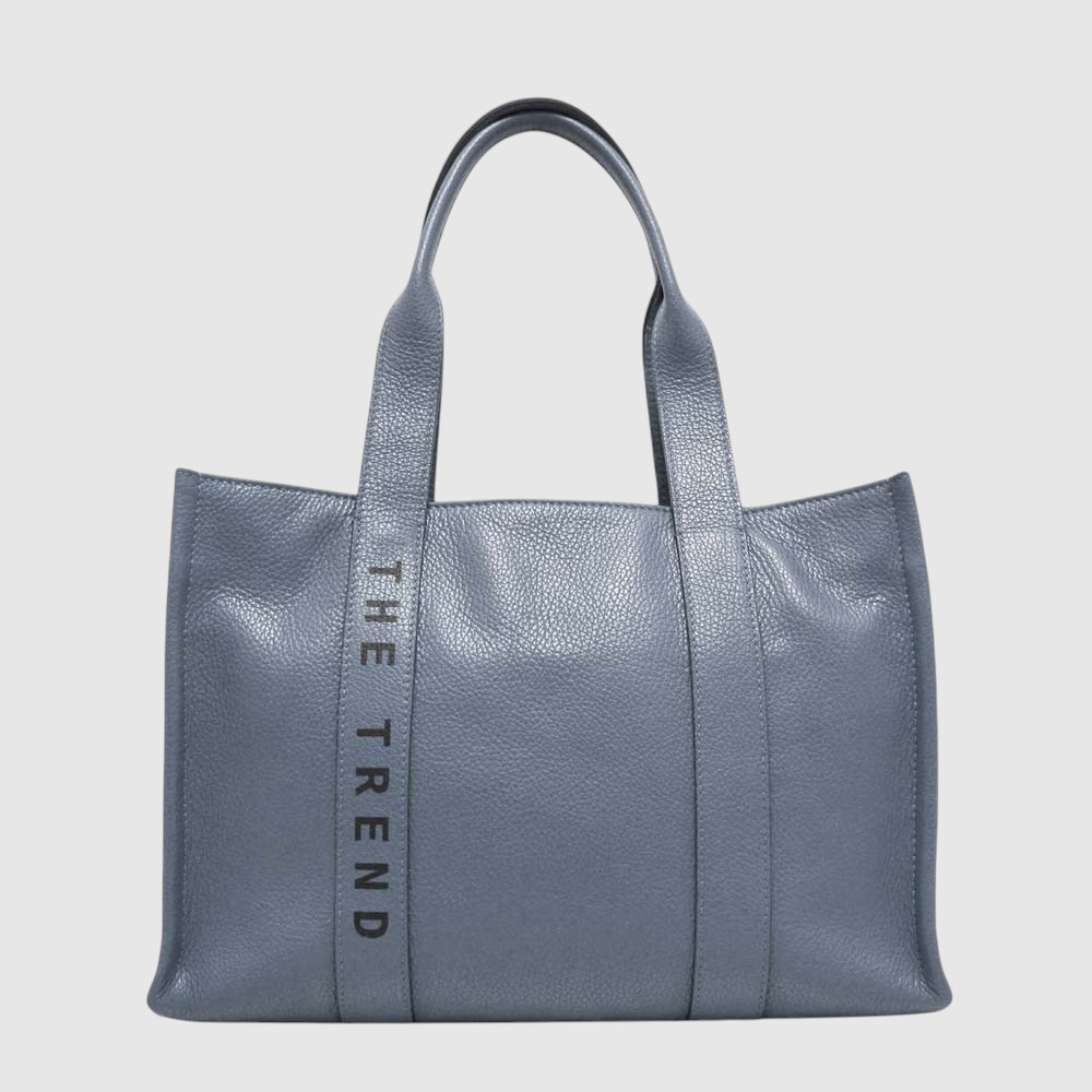 MIA - Double Compartment Leather Tote Bag – The Trend