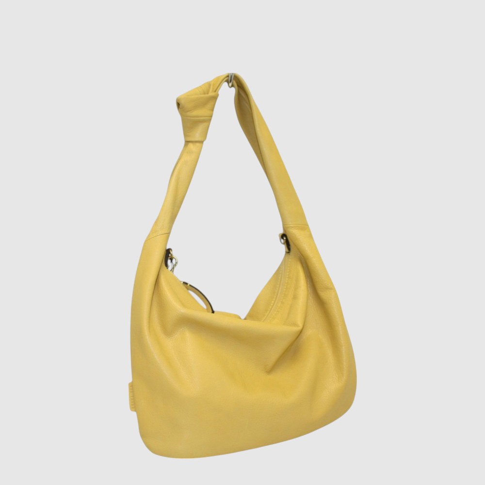 GERANIO - Sac à main à courroie en cuir souple - The Trend
